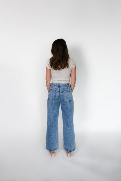 Azure Bliss High Rise Denim