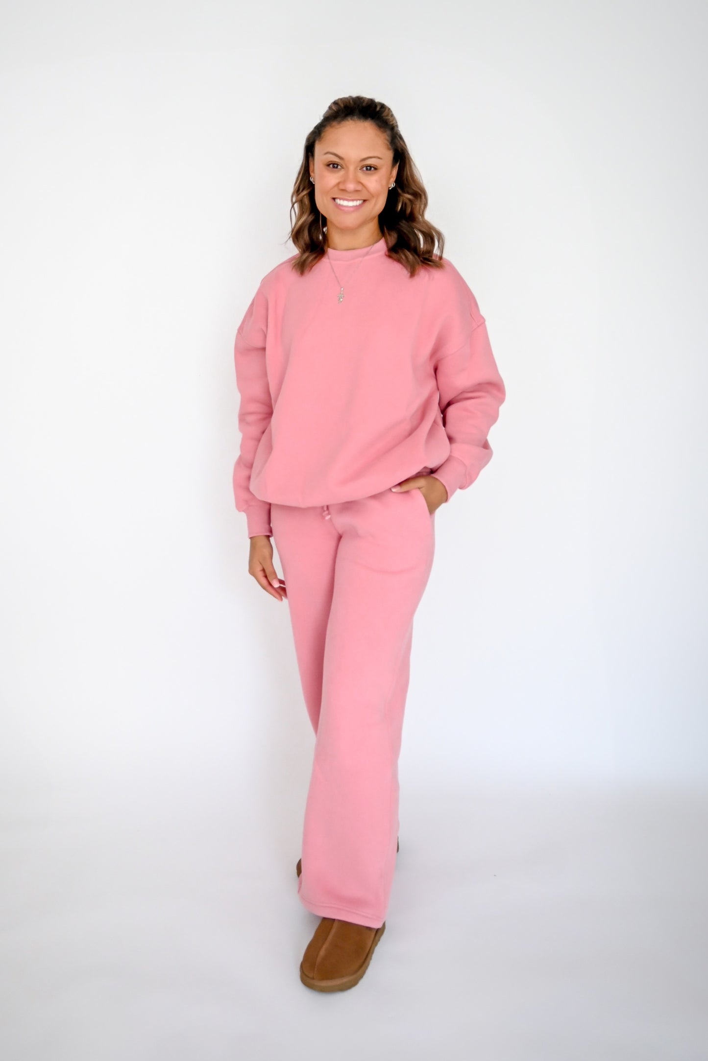 Serenity Sweatpant in Pink