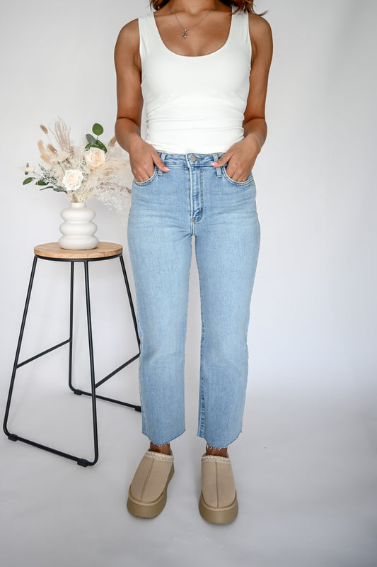 Ella Sky High Rise Denim