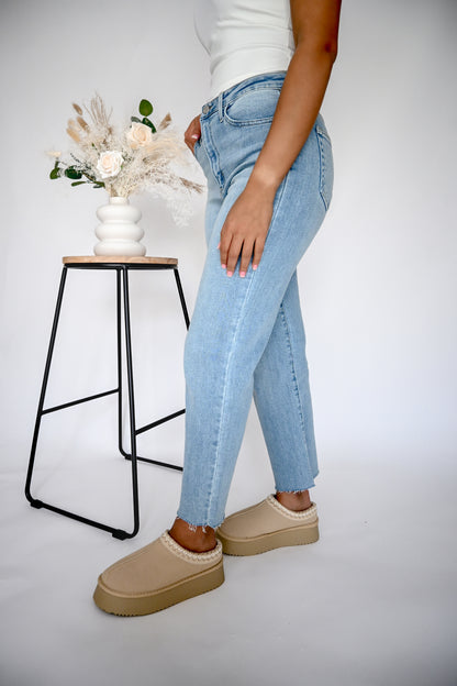 Ella Sky High Rise Denim