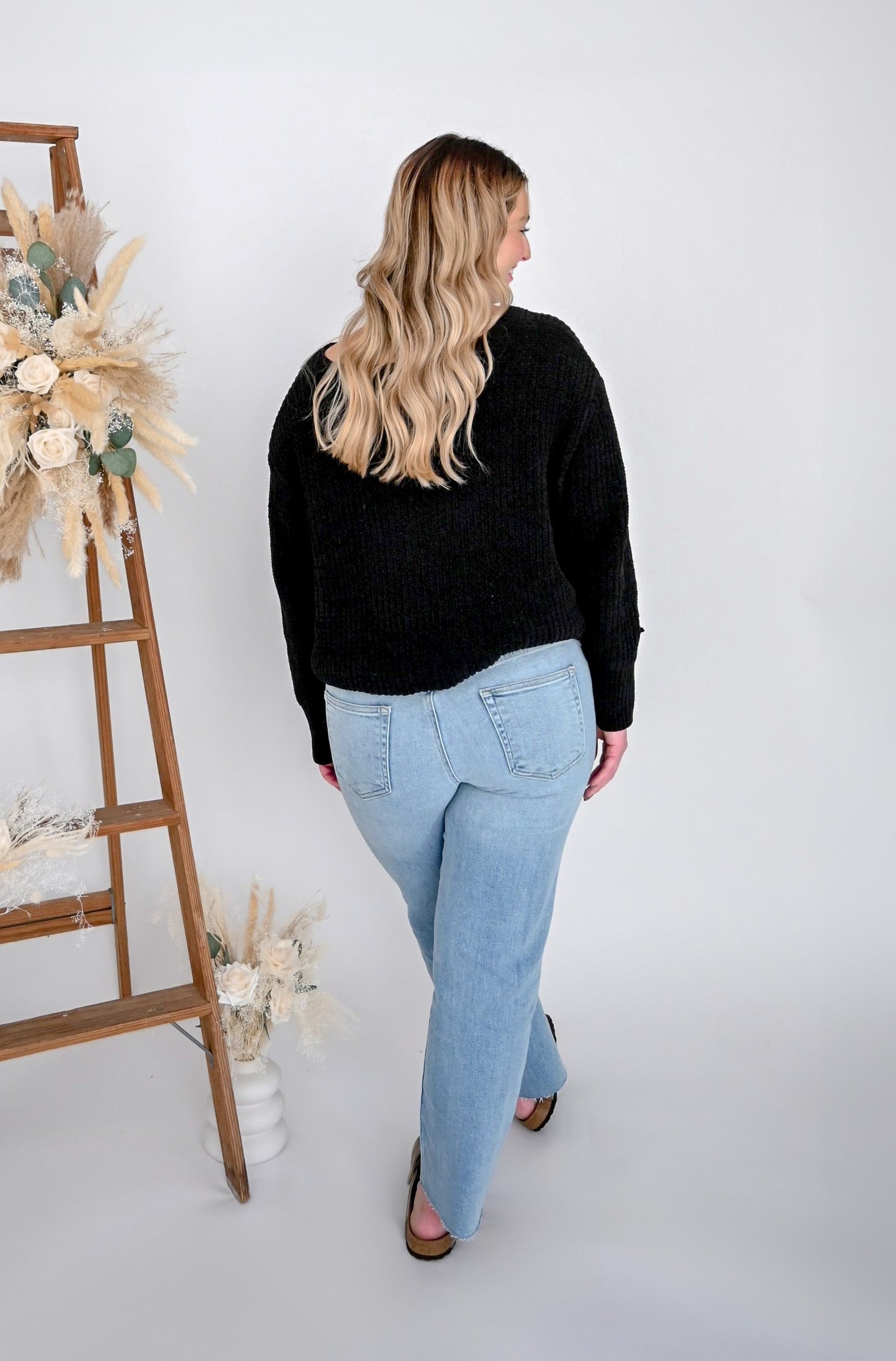 Ella Sky High Rise Denim