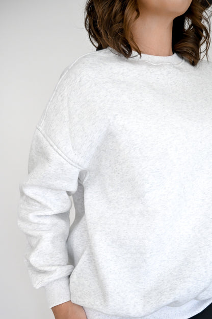 Serenity Sweatshirt in Ash Grey