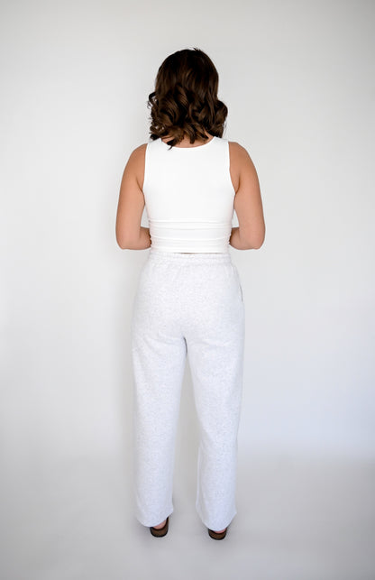 Serenity Sweatpant in Ash Grey