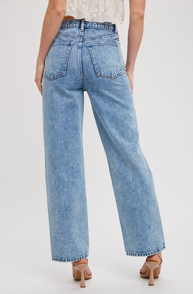 Azure Bliss High Rise Denim